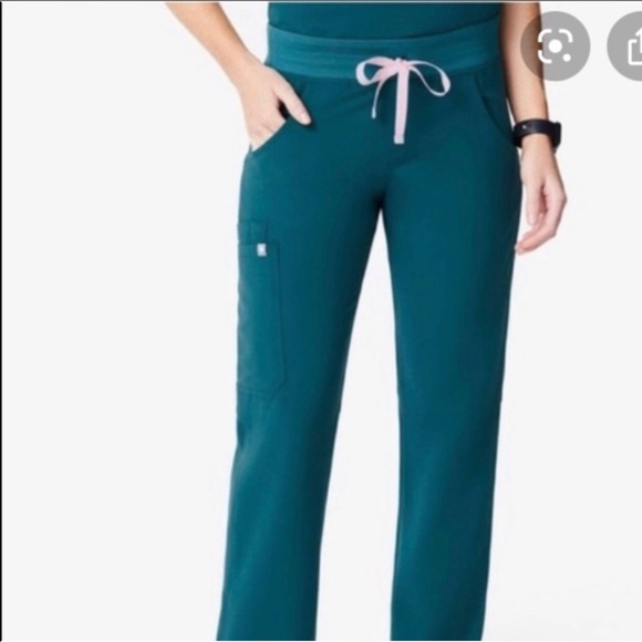 Figs Pants - Figs Kade Pants Caribbean Blue XXS